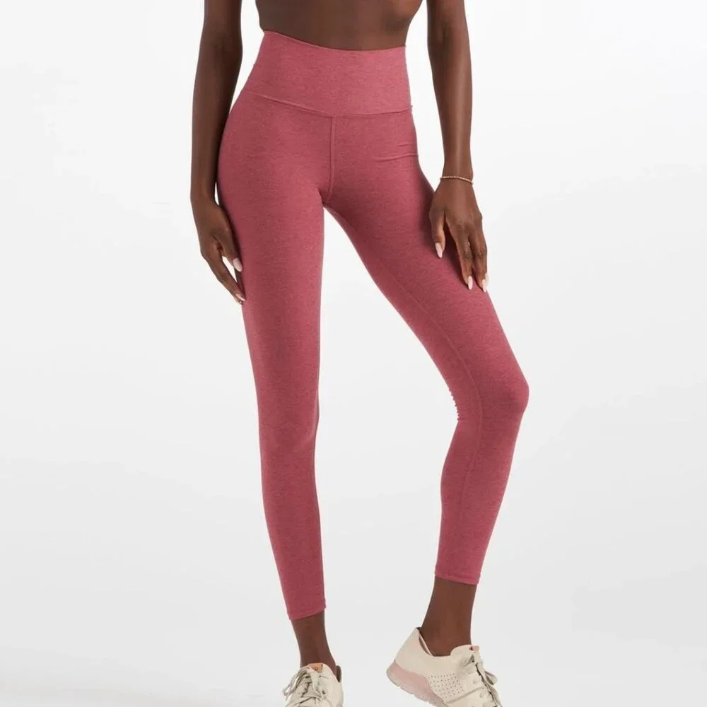 Vuori Women’s Clean Elevation Legging Desert Rose Heather Small